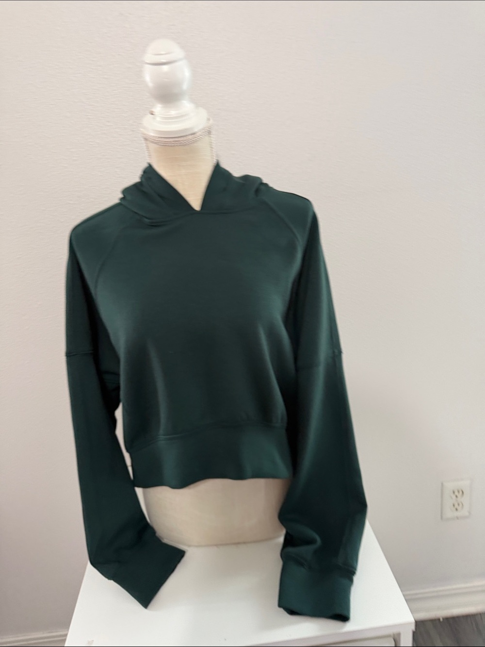 Women's Forest Green Lightweight Hoodie